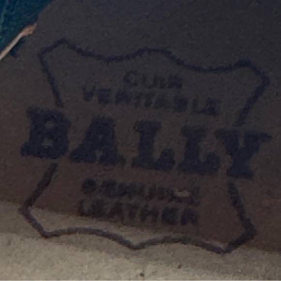 BALLY BLACK LEATHET DRESS SHOES VINTAGE MEN SHOES MADE IN SWITZERLAND SIZE 10.5 - Picture 9 of 17